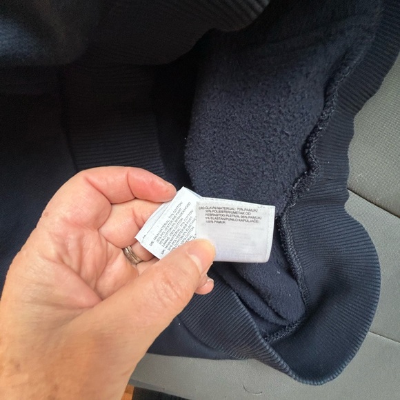 Adidas navy with white logo women’s hoodie ,size S - Picture 6 of 11